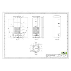 Reflex Storatherm Aqua AF 500/1M C Speicherwassererwärmer silber... REFLEX-7847400 4036705137822 (Abb. 1)