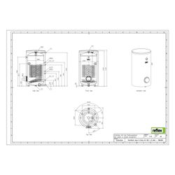 Reflex Storatherm Aqua Heat Pump AH 300/1 Wärmepumpenspeicher, Nenninhalt 279l, 51,5mm,... REFLEX-7864000 4036705137372 (Abb. 1)