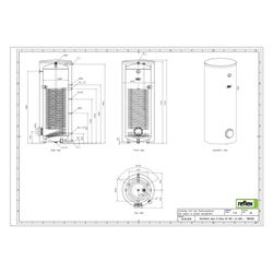 Reflex Storatherm Aqua Heat Pump AH 500/1 Wärmepumpenspeicher, Nenninhalt 427l, 76mm, 1... REFLEX-7864200 4036705137396 (Abb. 1)