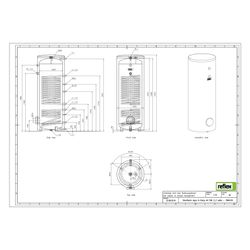 Reflex Storatherm Aqua Heat Pump AH 500/2 C Wärmepumpenspeicher... REFLEX-7846100 4036705137341 (Abb. 1)