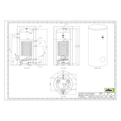 Reflex Storatherm Aqua Heat Pump AH 750/1 Wärmepumpenspeicher, Nenninhalt 694l, 105mm, ... REFLEX-7845800 4036705137310 (Abb. 1)