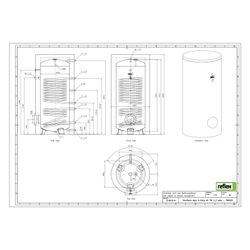 Reflex Storatherm Aqua Heat Pump AH 750/2 Wärmepumpenspeicher, Nenninhalt 691l, 105mm, ... REFLEX-7846200 4036705137358 (Abb. 1)
