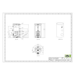 Reflex Storatherm Aqua Inox AI 150/1M A Edelstahlspeicher silber... REFLEX-7364100 4036705157394 (Abb. 1)
