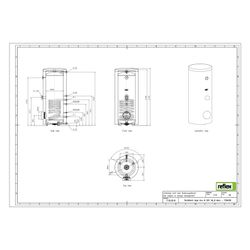 Reflex Storatherm Aqua Inox AI 200/1M B Edelstahlspeicher silber... REFLEX-7364200 4036705157400 (Abb. 1)