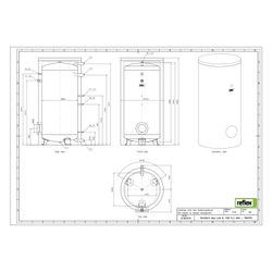 Reflex Storatherm Aqua Load Ladespeicher AL 1000/R_C, Nennvolumen 983l, 100mm Dämmung, ... REFLEX-7844700 4036705137105 (Abb. 1)
