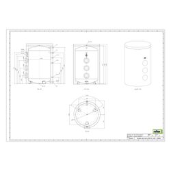 Reflex Storatherm Aqua Load Ladespeicher AL 2000/R3_C, Nennvolumen 2017l, 120mm Dämmung... REFLEX-7845200 4036705138416 (Abb. 1)