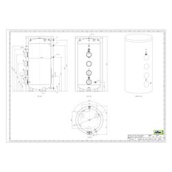 Reflex Storatherm Aqua Load Ladespeicher AL 3000/R4, Nennvolumen 2794l, aufisoliert, We... REFLEX-7845400 4036705138430 (Abb. 1)