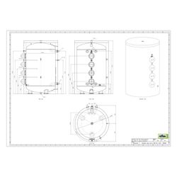 Reflex Storatherm Aqua Load Ladespeicher AL 4000/R4, Nennvolumen 4031l, aufisoliert, We... REFLEX-7845480 4036705175275 (Abb. 1)
