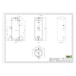 Reflex Storatherm Aqua Load Ladespeicher AL 500/R2_C, Nennvolumen 479l, 52mm Dämmung, W... REFLEX-7353200 4036705149252 (Abb. 1)