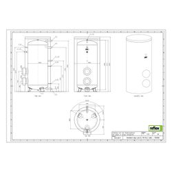 Reflex Storatherm Aqua Load Ladespeicher AL 750/R2_C, Nennvolumen 754l, 105mm Dämmung, ... REFLEX-7353300 4036705149269 (Abb. 1)