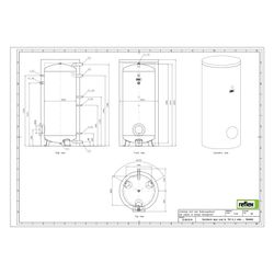 Reflex Storatherm Aqua Load Ladespeicher AL 750/R_C, Nennvolumen 757l, 100mm Dämmung, W... REFLEX-7844600 4036705137099 (Abb. 1)