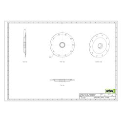 Reflex Flanschdichtung DN 180 für Storatherm Einschraubheizkörper... REFLEX-5416000 4036705035654 (Abb. 1)