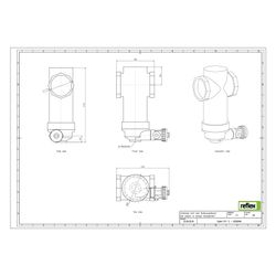 Reflex Exdirt Schmutzabscheider D G 1 1/2", mit Gewinde, 10 bar... REFLEX-9252040 4036705088438 (Abb. 1)