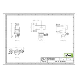 Reflex Exdirt D 22 VM Schmutzabscheider mit Klemmring und Ansteckmagnet... REFLEX-9256700 4036705198946 (Abb. 1)