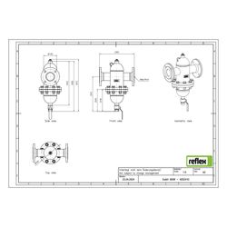 Reflex Exdirt Schmutzabscheider D DN 65 R, mit Wartungsflansch und Flansch, 4-Loch, 10 ... REFLEX-8252410 4036705118852 (Abb. 1)