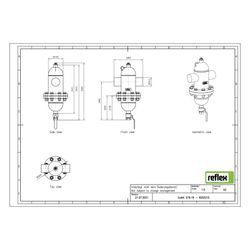 Reflex Exdirt Schmutzabscheider D 76,1mm R, mit Wartungsflansch und Schweißstutzen, 10 ... REFLEX-8252210 4036705118678 (Abb. 1)