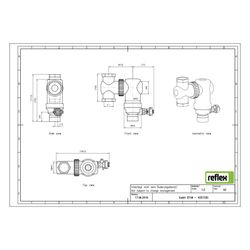 Reflex Exdirt Twist Schmutzabscheider DT 1 M, G 1", mit Magnet, 10 bar... REFLEX-9257330 4036705172748 (Abb. 1)