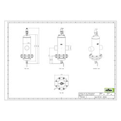 Reflex Extwin Schmutzabscheider, Luft-Mikroblasenabscheider TW 114,3mm R, mit Wartungsf... REFLEX-8253230 4036705119057 (Abb. 1)