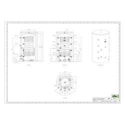 Reflex Storatherm Heat Combi Kombispeicher HC 1500/1_C, Nenninhalt 1333l, 120mm Dämmung... REFLEX-7859500 4036705137921 (Abb. 1)