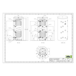Reflex Storatherm Heat Combi Kombispeicher HC 500/2_C, Nenninhalt 429l, 100mm Dämmung... REFLEX-7859600 4036705137938 (Abb. 1)