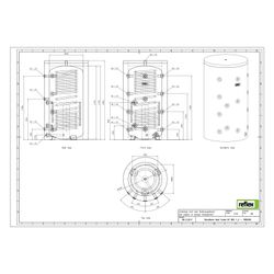 Reflex Storatherm Heat Combi Kombispeicher HC 800/1_C, Nenninhalt 715l, 100mm Dämmung... REFLEX-7859300 4036705137907 (Abb. 1)