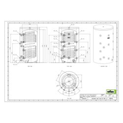 Reflex Storatherm Heat Combi Kombispeicher HC 800/2_C, Nenninhalt 715l, 100mm Dämmung... REFLEX-7859700 4036705137945 (Abb. 1)