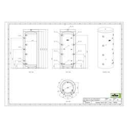 Reflex Storatherm Heat HF 500/1_C Pufferspeicher, Nenninhalt 461l, mit Folienmantel, 10... REFLEX-7843300 4036705138140 (Abb. 1)