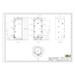 Reflex Storatherm Heat HF 500/R_C Pufferspeicher, Nenninhalt 476l, mit Folienmantel, 10... REFLEX-7842700 4036705137990 (Abb. 1)