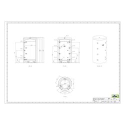 Reflex Storatherm Heat HF 800/1_C Pufferspeicher, Nenninhalt 749l, mit Folienmantel, 10... REFLEX-7844000 4036705138102 (Abb. 1)