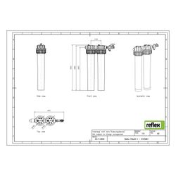 Reflex Fillsoft Patronengehäuse FG II, zur Wasseraufbereitung, 2-fach... REFLEX-9125661 4036705133572 (Abb. 1)