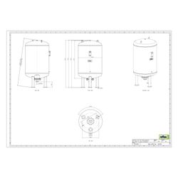 Reflex Ausdehnungsgefäß G MAG 2000, 2000L, 6 bar, stehend, Grau... REFLEX-8527605 4036705110825 (Abb. 1)