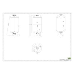 Reflex Ausdehnungsgefäß G MAG 5000, 5000L, 16 bar, stehend, Grau... REFLEX-8529705 4036705111358 (Abb. 1)