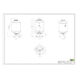 Reflex Reflexomat RF Ausdehnungsgefäß MAG 1000, Nennvolumen 1000l, 6 bar, Vollmembran, ... REFLEX-8652005 4036705113192 (Abb. 1)