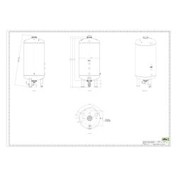 Reflex Reflexomat RG Ausdehnungsgefäß MAG 5000, Nennvolumen 5000l, 10 bar, Vollmembran,... REFLEX-8651705 4036705113185 (Abb. 1)
