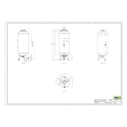 Reflex Reflexomat RG Ausdehnungsgefäß MAG 750, Nennvolumen 750l, 10 bar, Vollmembran, G... REFLEX-8654200 4036705112539 (Abb. 1)