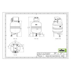 Reflex Reflexomat Silent Compact RSC 200 Kompressordruckhaltung... REFLEX-8800200 4036705158810 (Abb. 1)