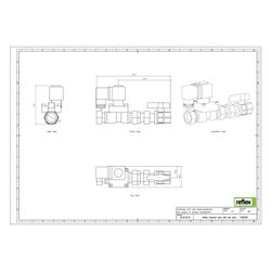 Reflex Nachspeisemagnetventil Fillvalve inklusive Kugelhahn, für Reflexomat... REFLEX-7858300 4036705054556 (Abb. 1)
