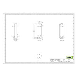 Reflex Longtherm Plattenwärmetauscher RHB-110-2-30, gelötet, 30 Platten, zweigängig, G ... REFLEX-8045700 4036705219047 (Abb. 1)