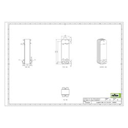 Reflex Longtherm Plattenwärmetauscher RHB-110-2-50, gelötet, 50 Platten, zweigängig, G ... REFLEX-8045900 4036705219061 (Abb. 1)