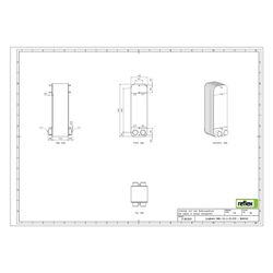 Reflex Longtherm Plattenwärmetauscher RHB-110-2-70, gelötet, 70 Platten, zweigängig, G ... REFLEX-8046100 4036705219085 (Abb. 1)
