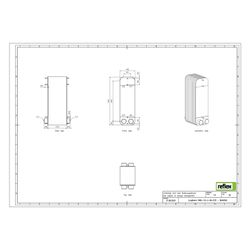 Reflex Longtherm Plattenwärmetauscher RHB-110-2-90, gelötet, 90 Platten, zweigängig, G ... REFLEX-8046300 4036705219108 (Abb. 1)