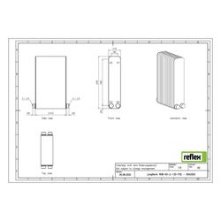 Reflex Longtherm Plattenwärmetauscher RHB-60-2-130, gelötet, 130 Platten, zweigängig, G... REFLEX-8042000 4036705218675 (Abb. 1)