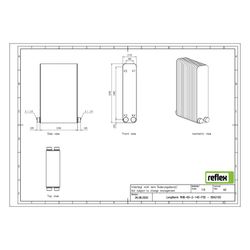 Reflex Longtherm Plattenwärmetauscher RHB-60-2-140, gelötet, 140 Platten, zweigängig, G... REFLEX-8042100 4036705218682 (Abb. 1)