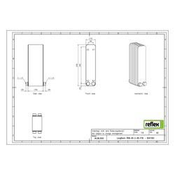 Reflex Longtherm Plattenwärmetauscher RHB-60-2-80, gelötet, 80 Platten, zweigängig, G 1... REFLEX-8041500 4036705218620 (Abb. 1)