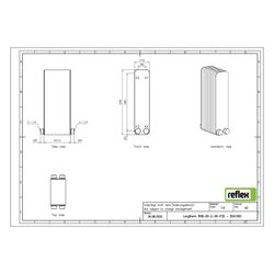 Reflex Longtherm Plattenwärmetauscher RHB-60-2-90, gelötet, 90 Platten, zweigängig, G 1... REFLEX-8041600 4036705218637 (Abb. 1)