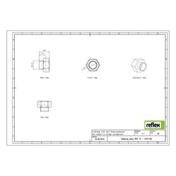 Reflex Longtherm Anschlussverschraubung G 3/4", mit Messinganlötende für Kupferrohr, 2 ... REFLEX-6761100 4036705056260 (Abb. 1)