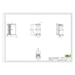 Reflex Longtherm Plattenwärmetauscher RHG-04-30, geschraubt, 30 Platten, NBR-Dichtungen... REFLEX-8026600 4036705207570 (Abb. 1)