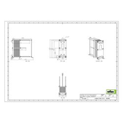 Reflex Longtherm Plattenwärmetauscher RHG-04-50, geschraubt, 50 Platten, NBR-Dichtungen... REFLEX-8026800 4036705207594 (Abb. 1)