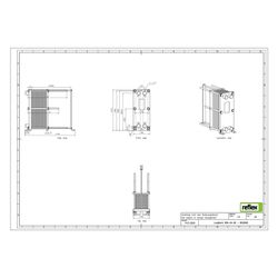 Reflex Longtherm Plattenwärmetauscher RHG-04-60, geschraubt, 60 Platten, NBR-Dichtungen... REFLEX-8026900 4036705207600 (Abb. 1)