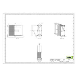 Reflex Longtherm Plattenwärmetauscher RHG-04-80, geschraubt, 80 Platten, NBR-Dichtungen... REFLEX-8027100 4036705207624 (Abb. 1)